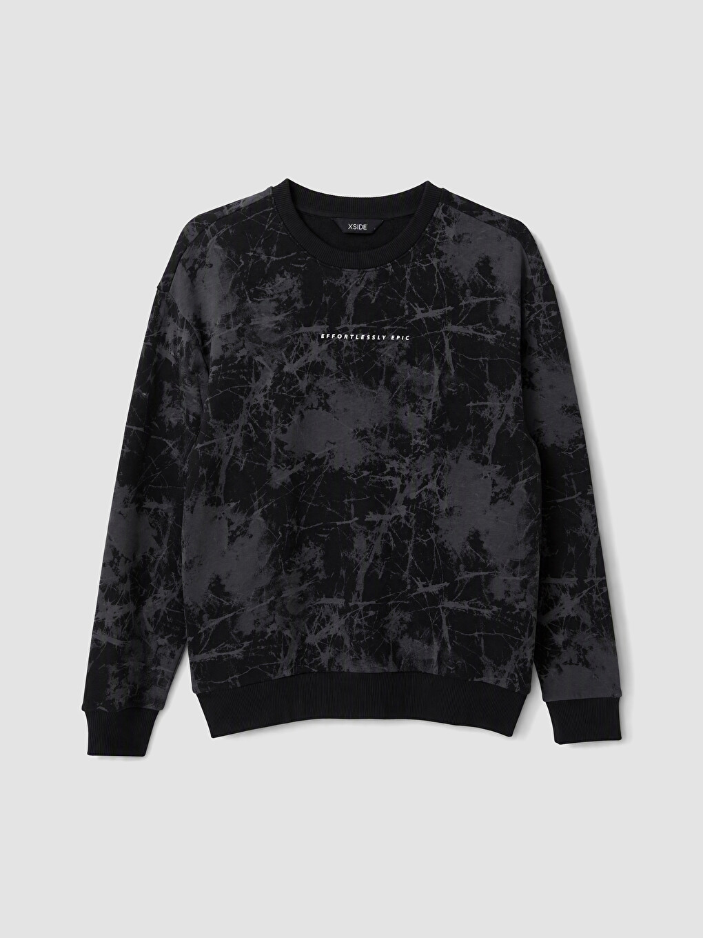 Printed Men's Thick Sweatshirt