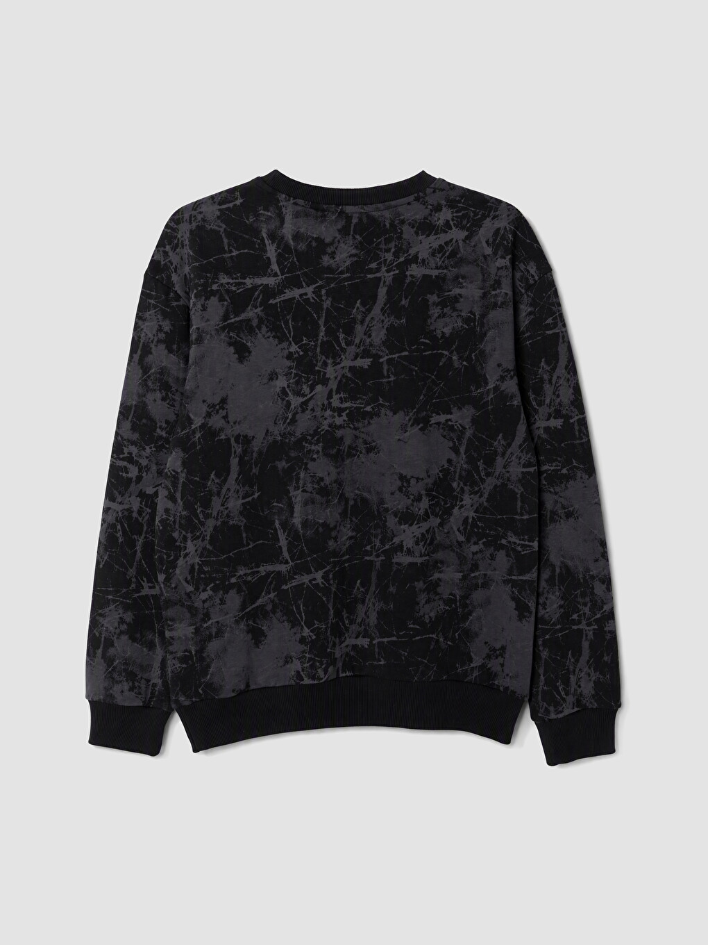 Printed Men's Thick Sweatshirt-3