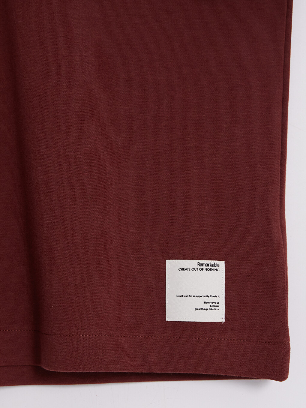 Mashkull Ngjyre Kafe T-shirt-2