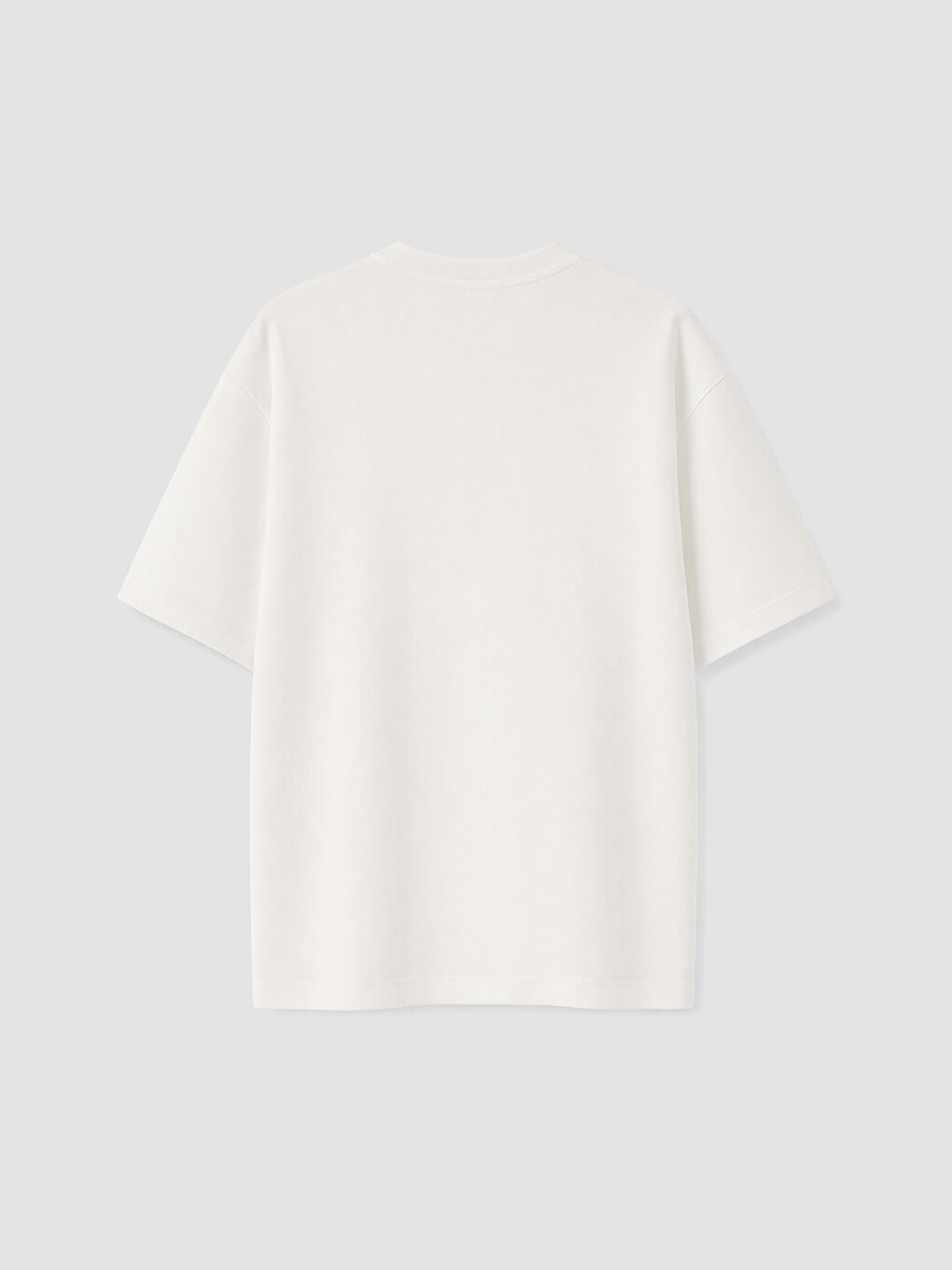 T-shirt Me Jakë Të Rrumbullakët Për Burra-2