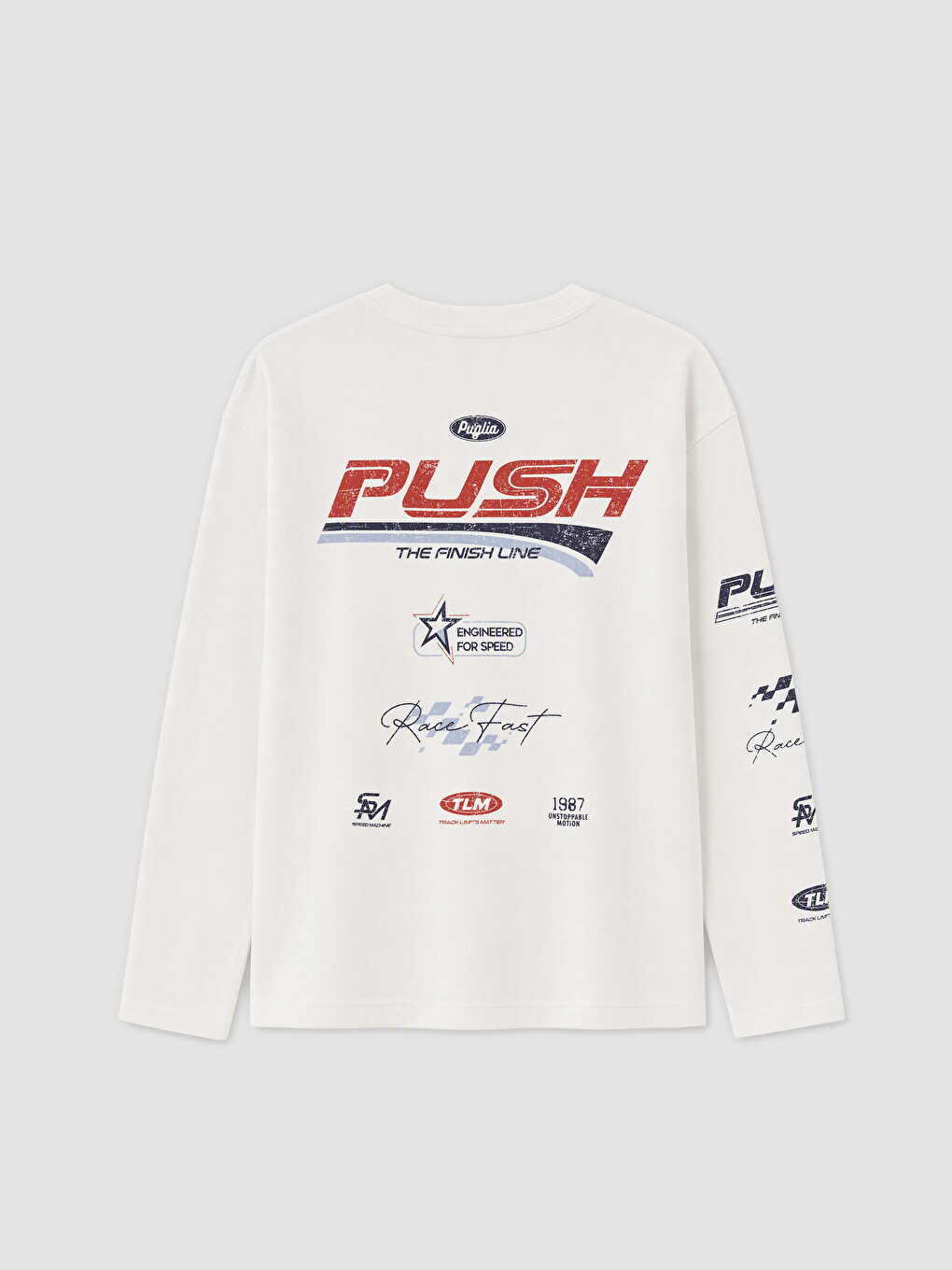 Mashkull E Bardhe Sweatshirt-1