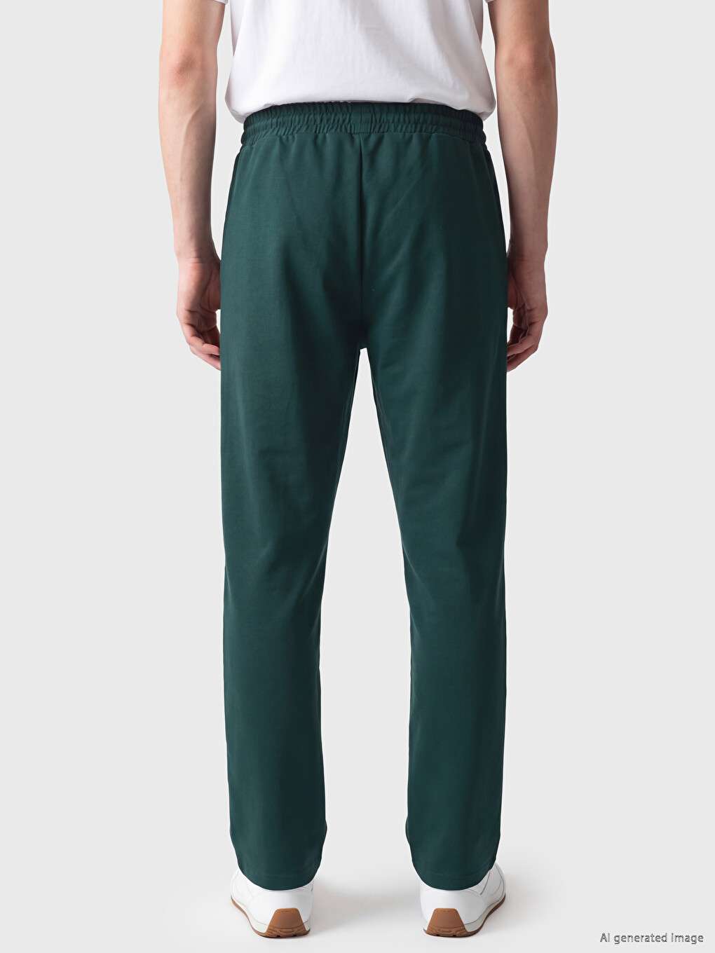 Regular Fit Sides Striped Men's Sweatpants-4
