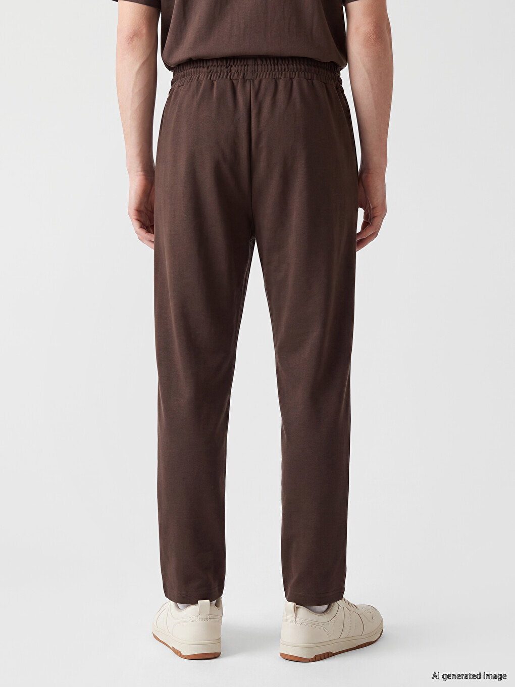 Kahverengi Regular Fit Soft Touch Erkek Pantolon-3