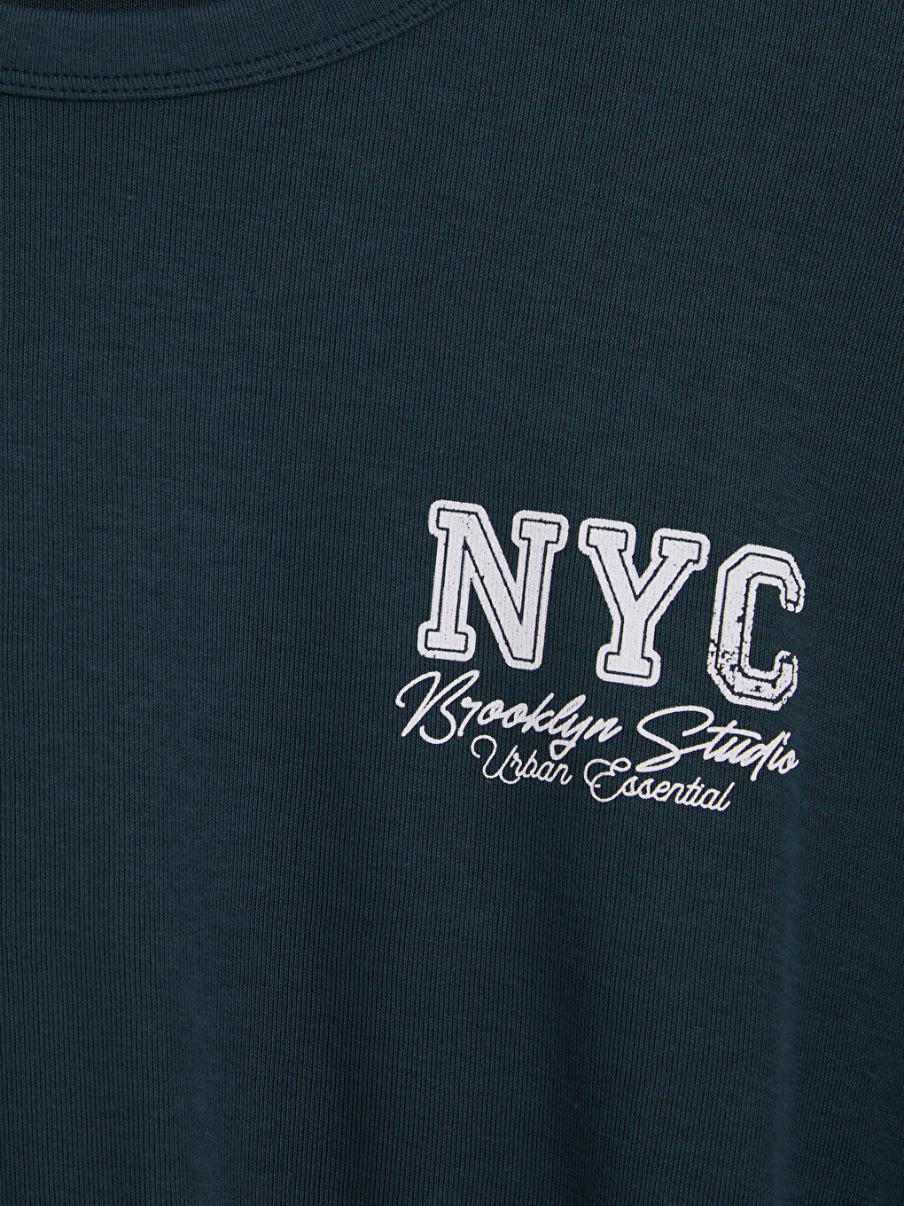 Man Green Sweatshirt-2