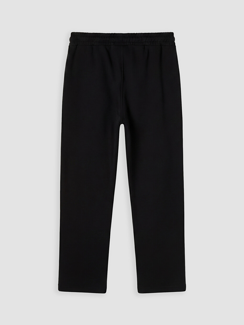 Siyah Regular Fit Erkek Eşofman Altı-5