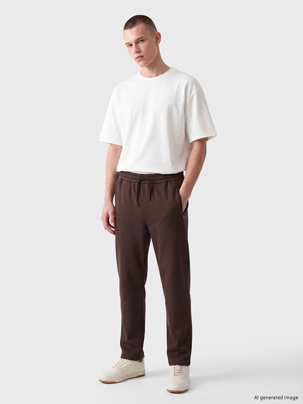 Regular Fit Men's Sweatpants-1