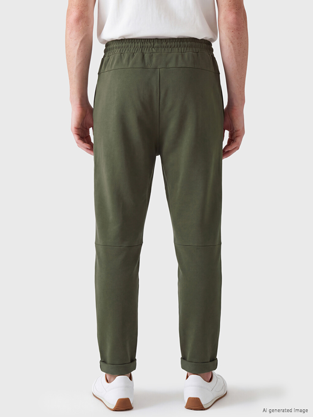 Haki Erkek Jogger Eşofman Altı-3