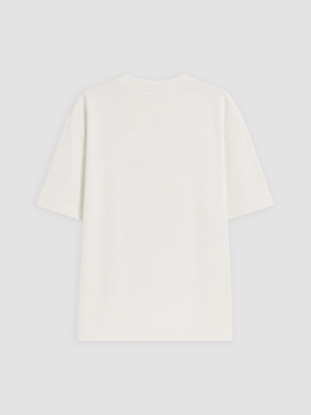 Crew Neck Interlock Men's T-shirt-1