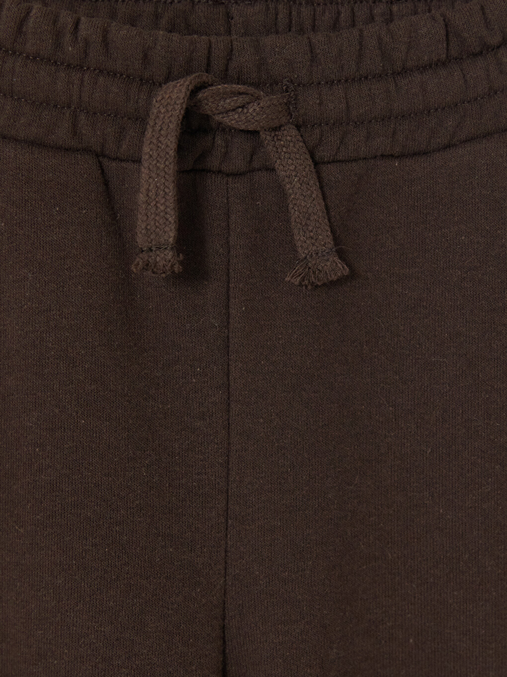 Kahverengi Erkek Çocuk Kalın Jogger Eşofman Altı-1