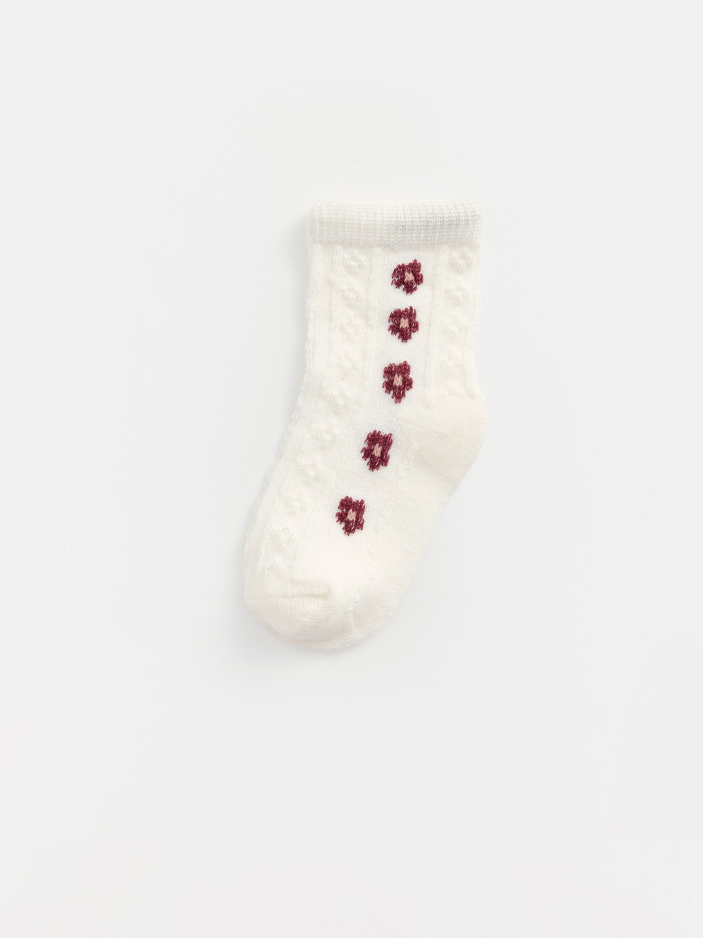 5 Pack Baby Girls' Ankle Socks-4