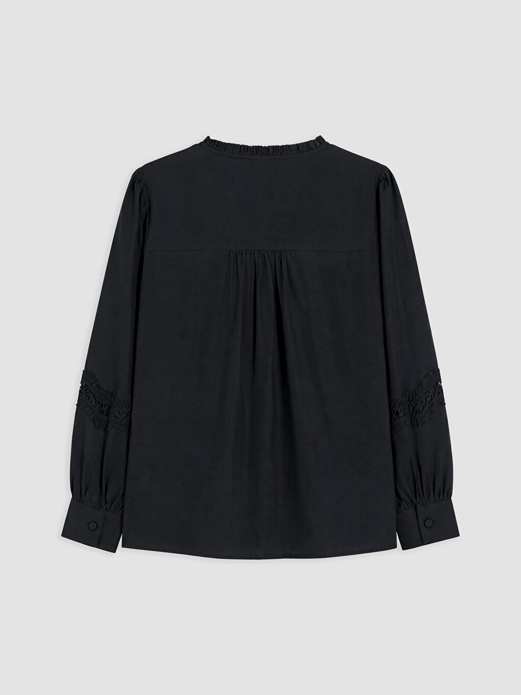 Grandad Collar Women's Shirt-5