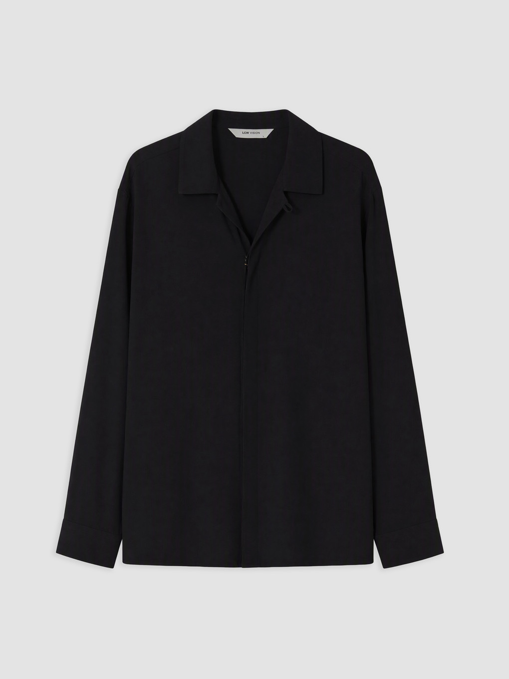 Man Black Shirt-4