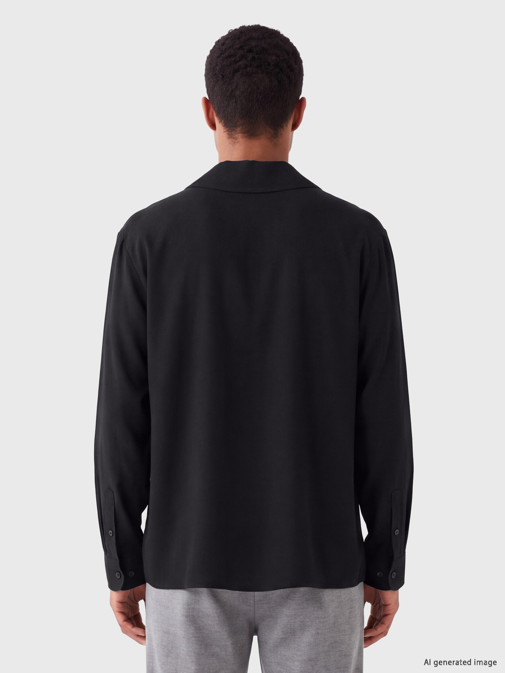 Man Black Shirt-3