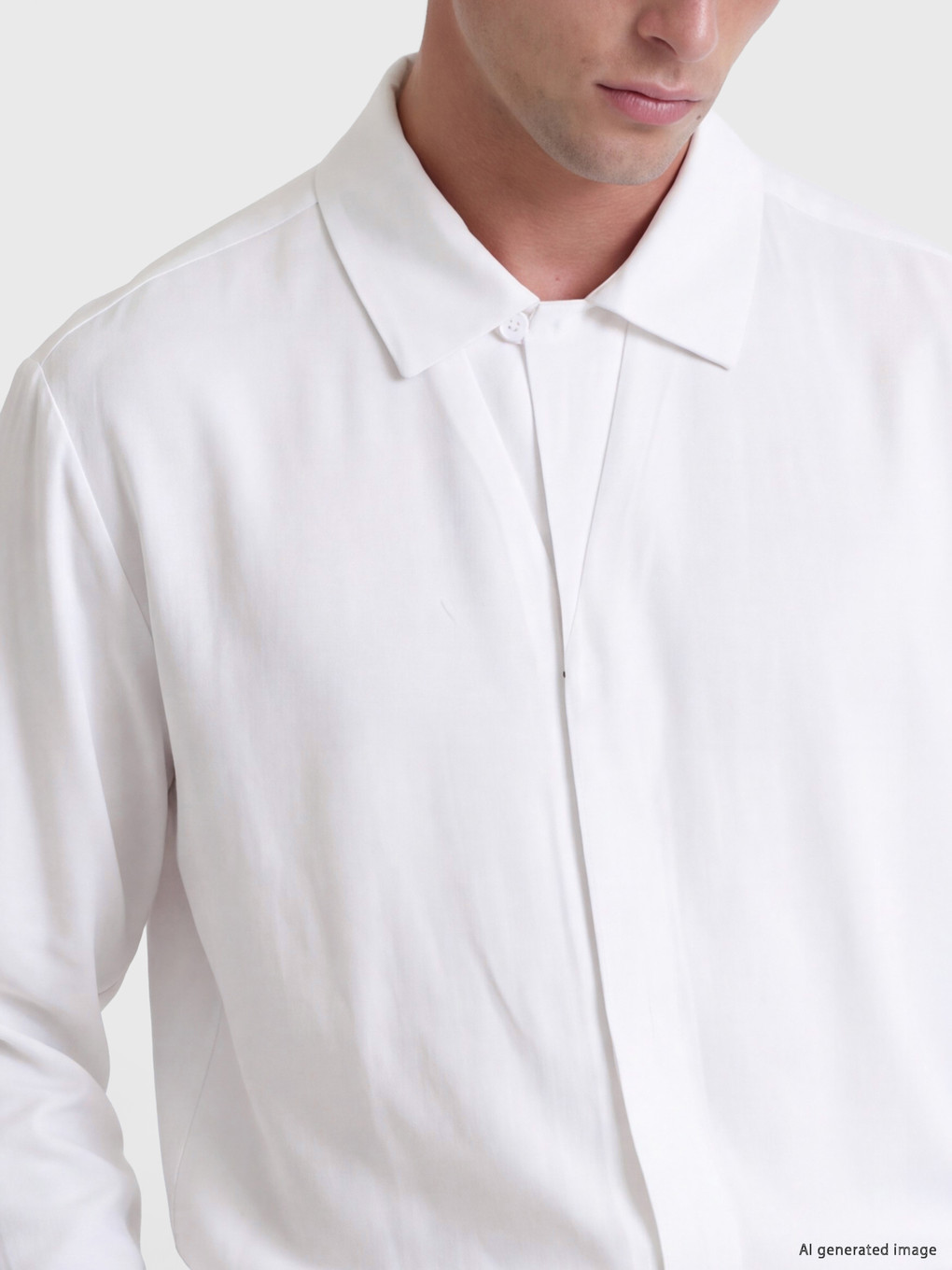 Man White Shirt-2