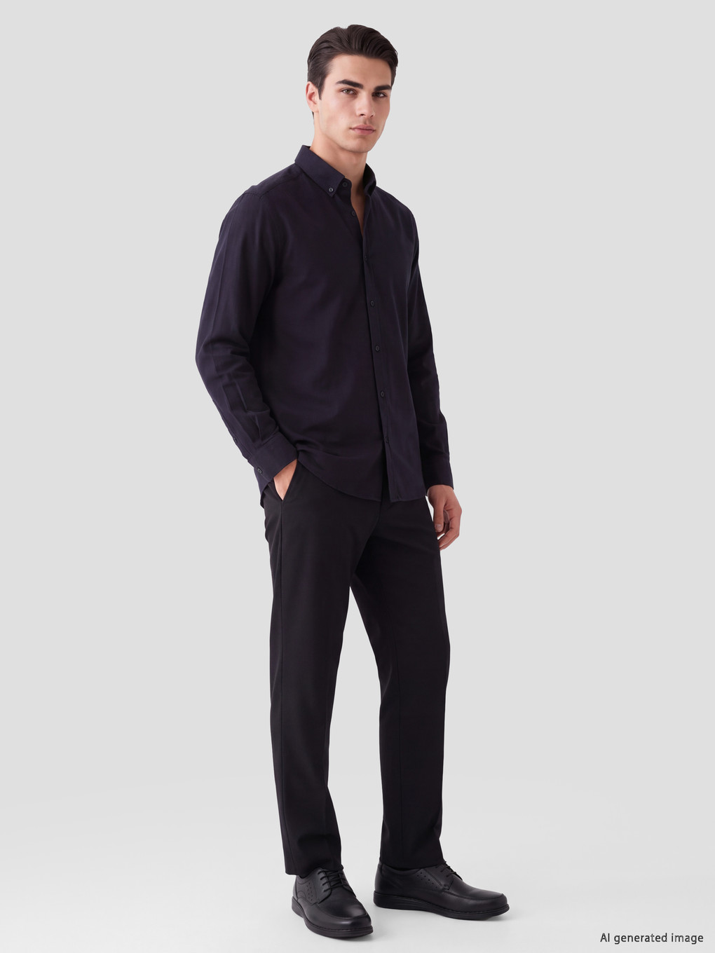 Mavi Regular Fit Erkek Jean Gömlek-1