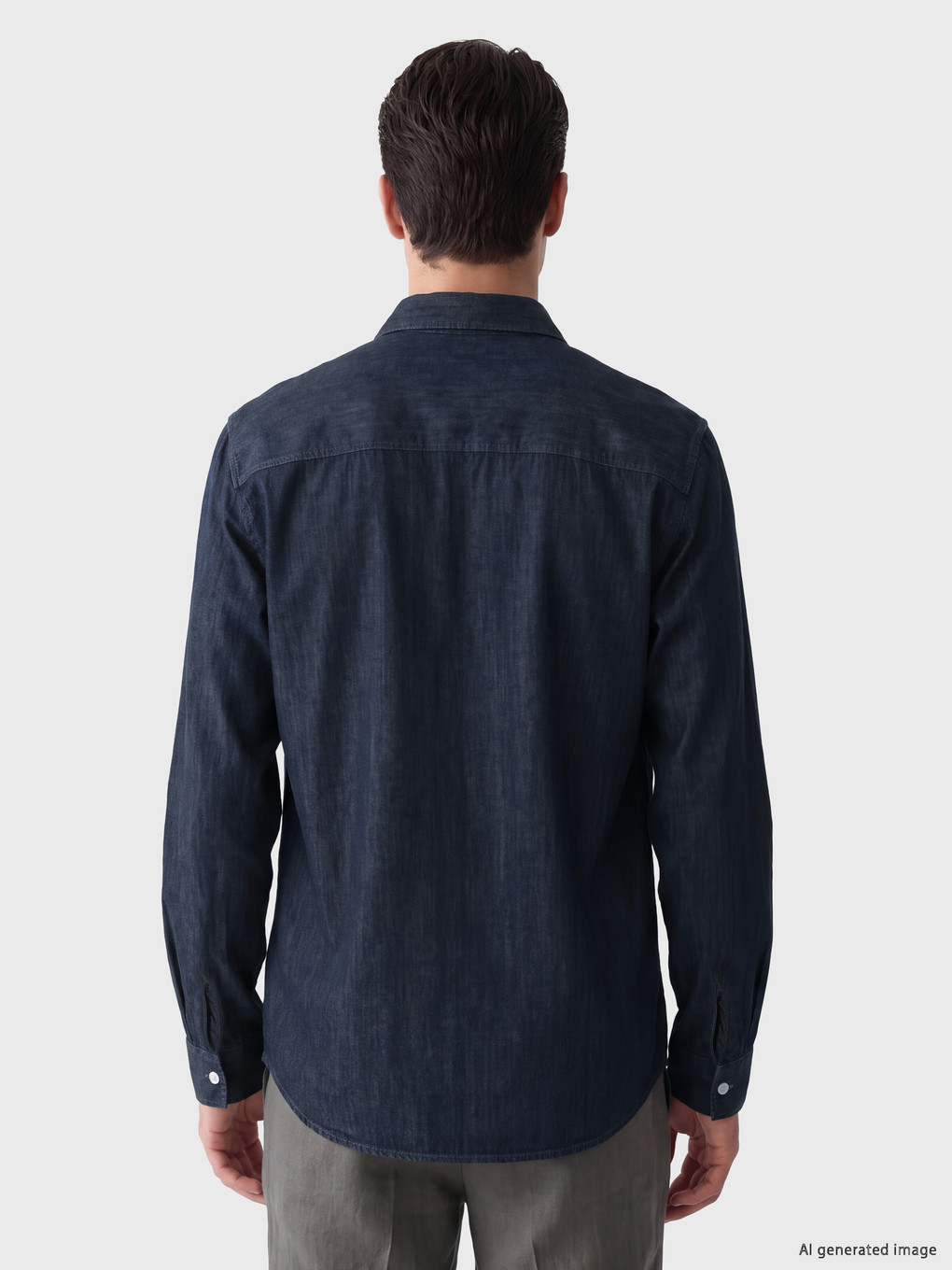 Mavi Regular Fit Erkek Jean Gömlek-2