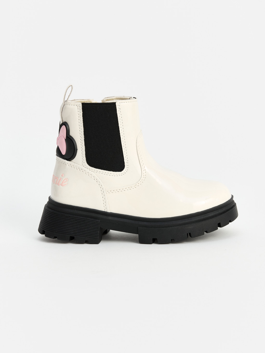 Zippered And Elastic Banded Girls' Boot-1