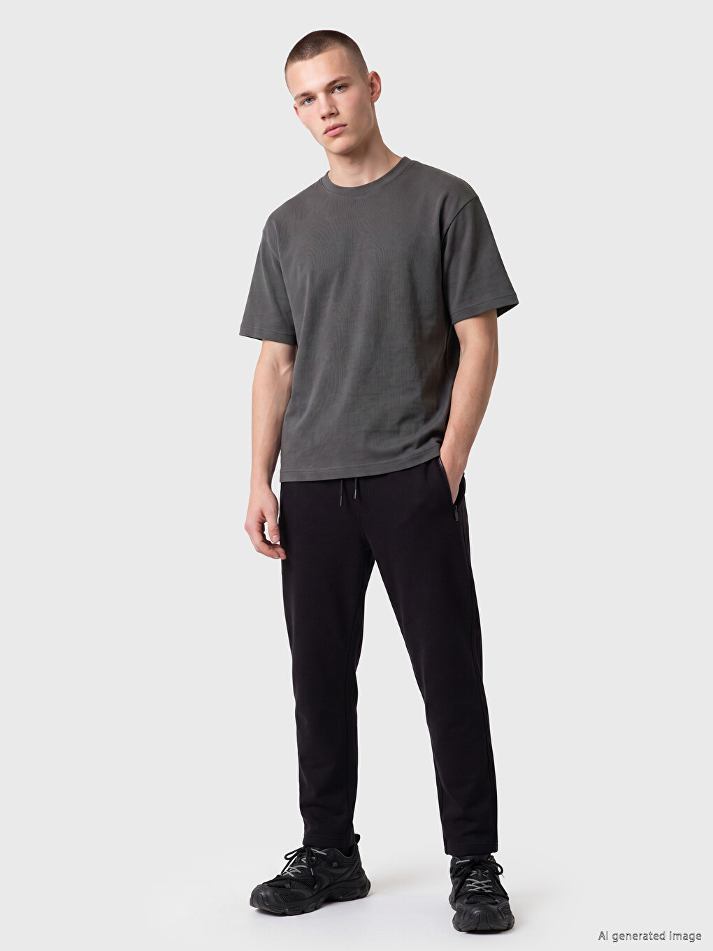 Relaxed Fit Men's T-shirt-1
