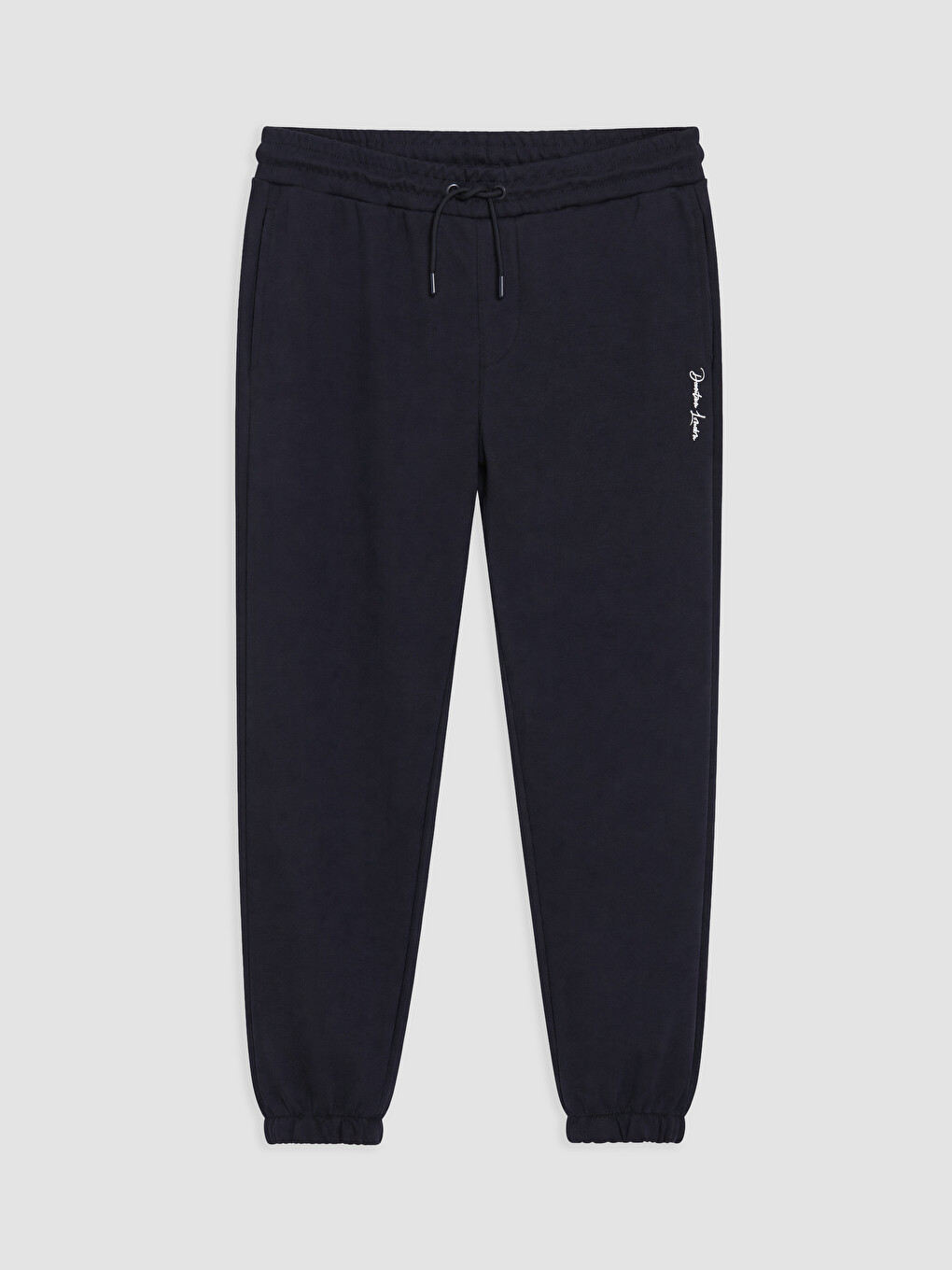 Lacivert Regular Fit Nakışlı Erkek Jogger Eşofman Altı-4