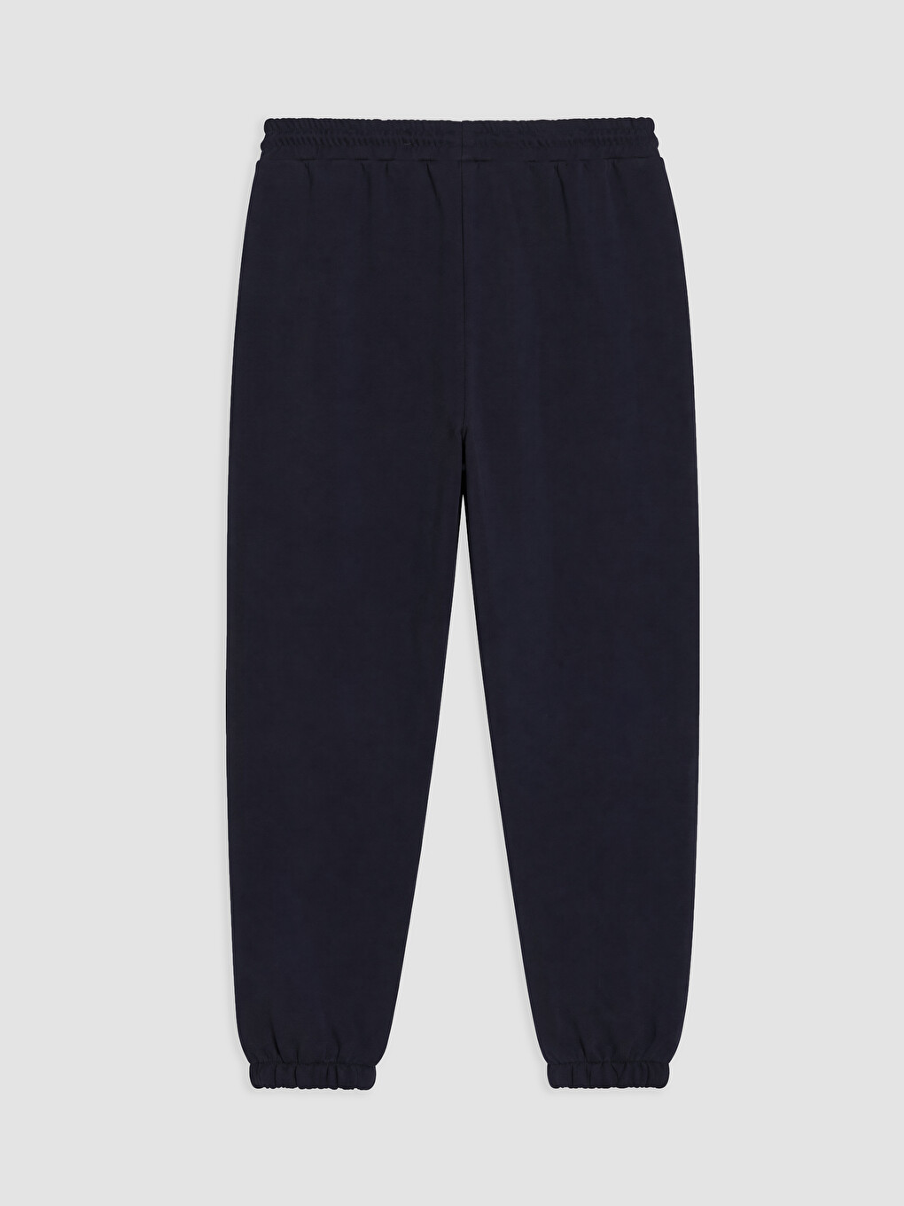 Lacivert Regular Fit Nakışlı Erkek Jogger Eşofman Altı-5