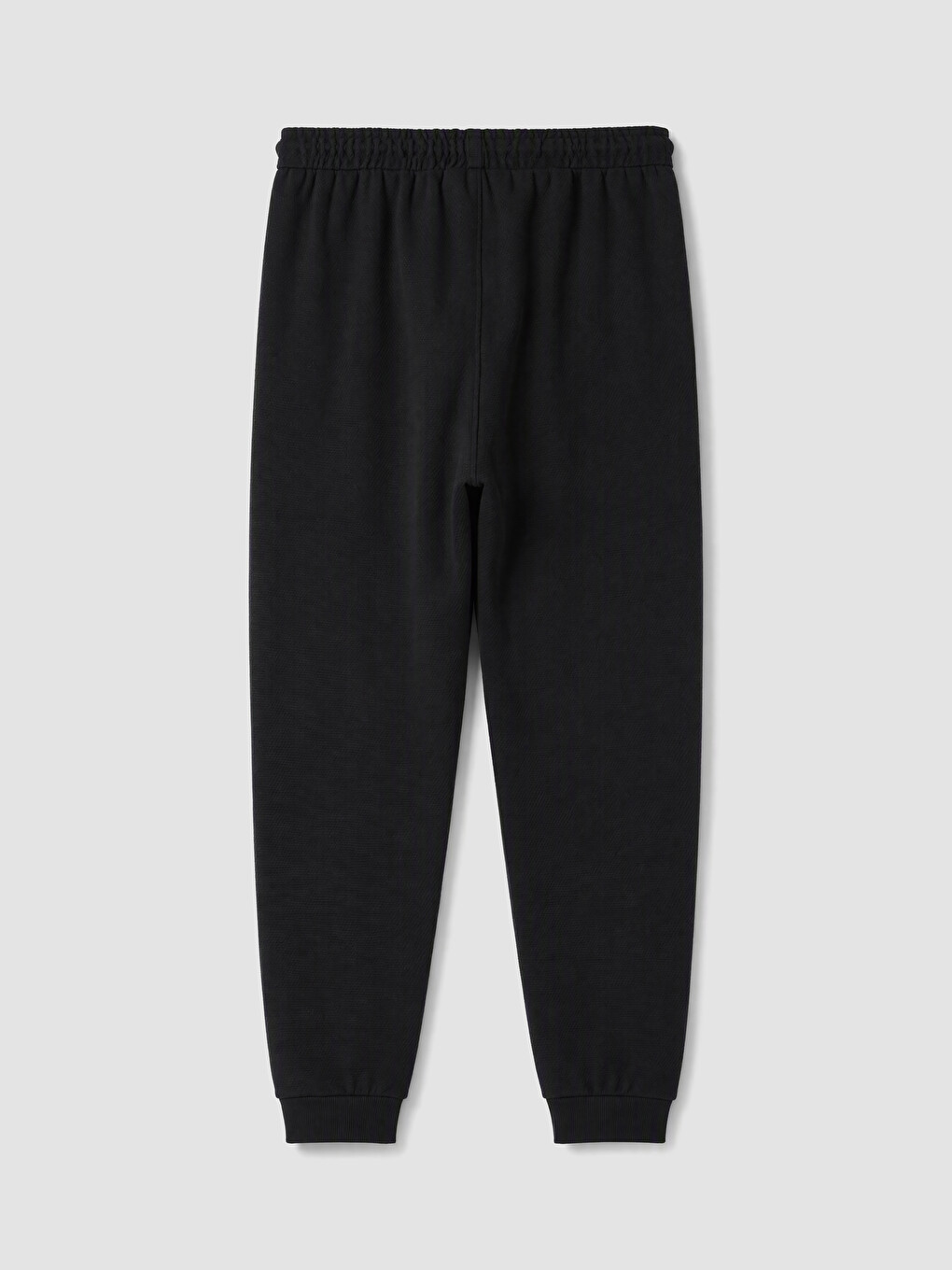 Siyah Regular Fit Erkek Jogger Eşofman Altı-6