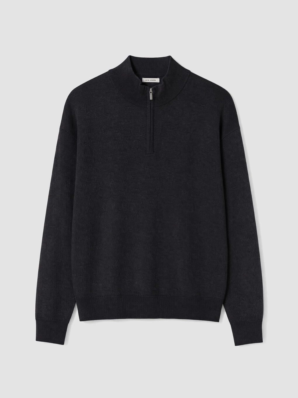 Mock Neck Men's Knitwear Sweater-4