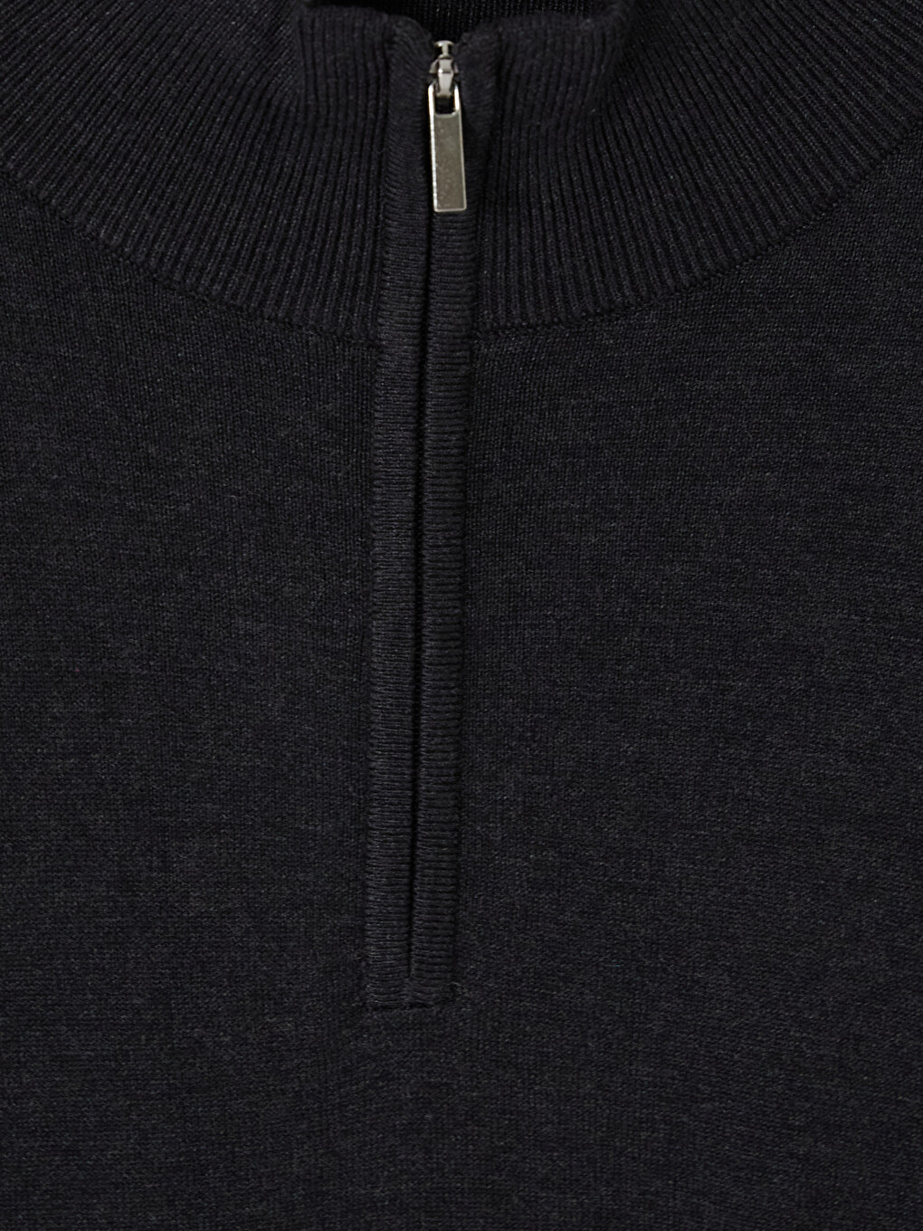 Mock Neck Men's Knitwear Sweater-5
