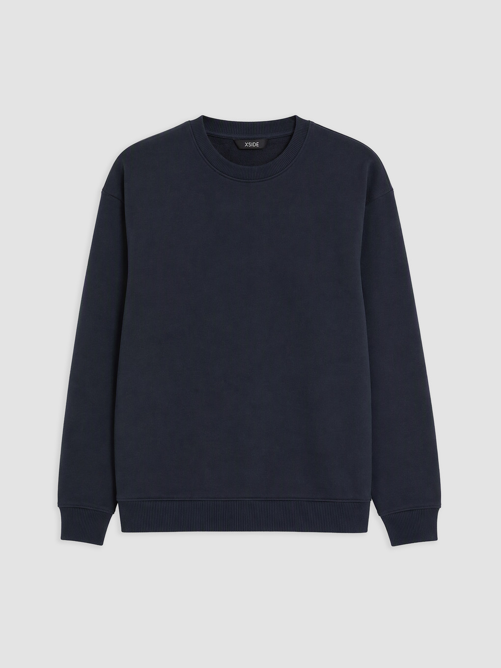 Man Navy Sweatshirt
