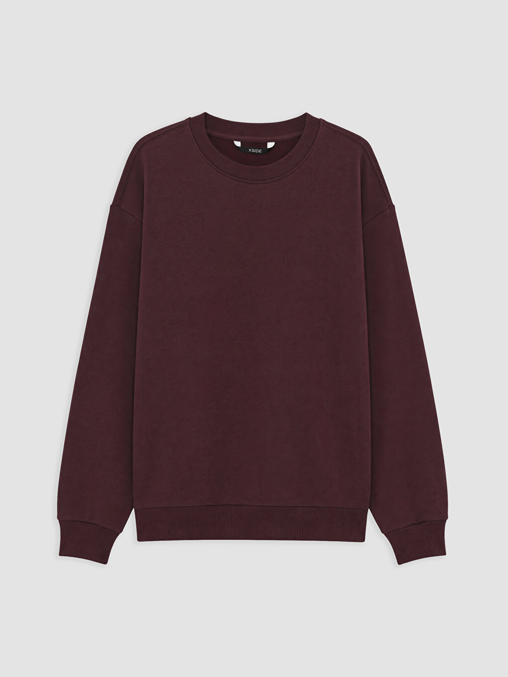 Crew Neck Men's Thick Sweatshirt-4
