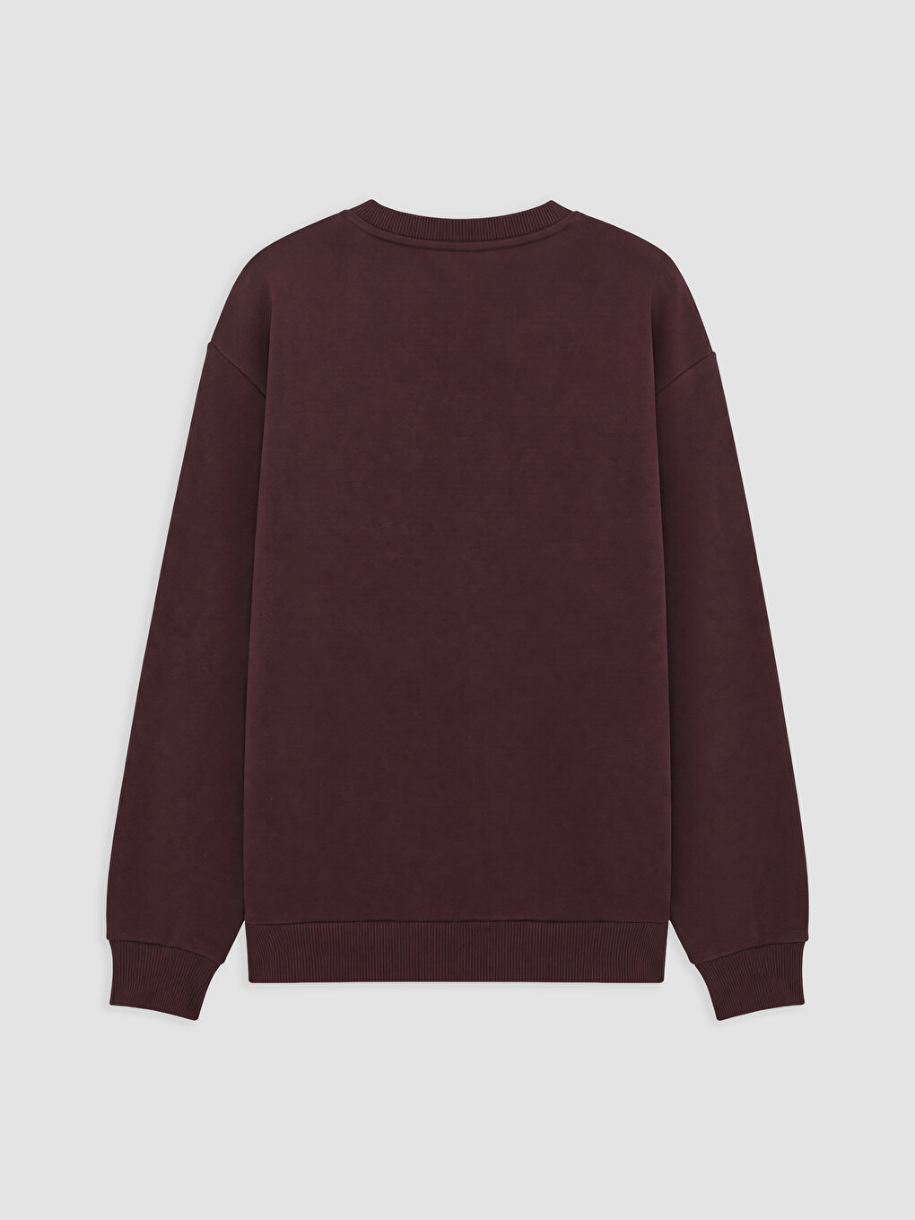 Crew Neck Men's Thick Sweatshirt-5