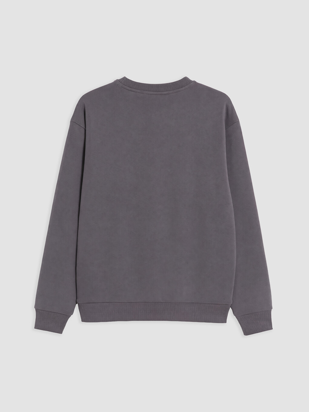 Crew Neck Men's Thick Sweatshirt-5