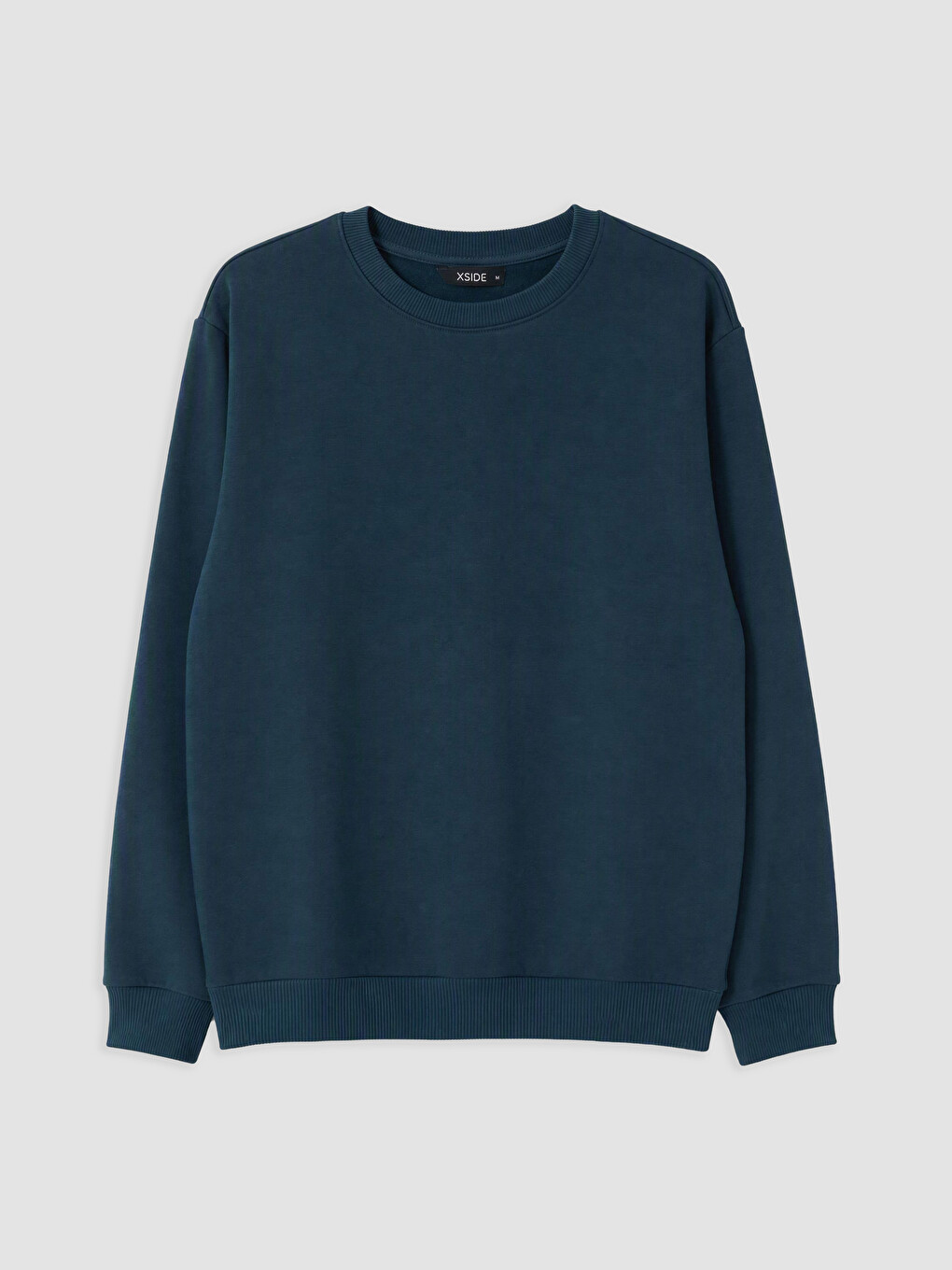 Crew Neck Men's Thick Sweatshirt