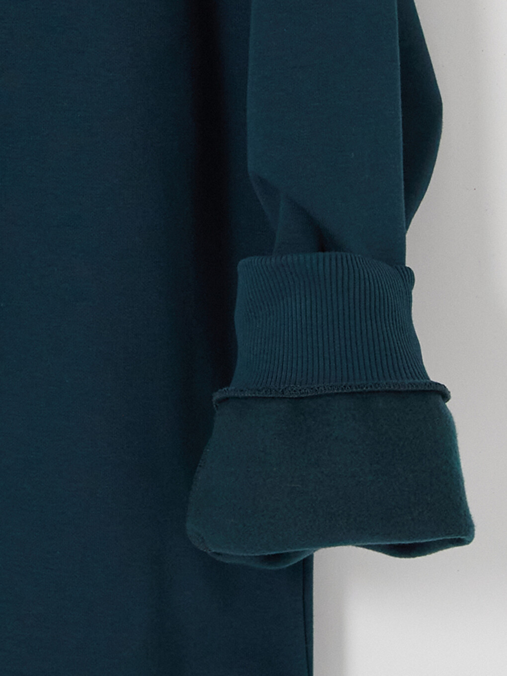 Crew Neck Men's Thick Sweatshirt-3