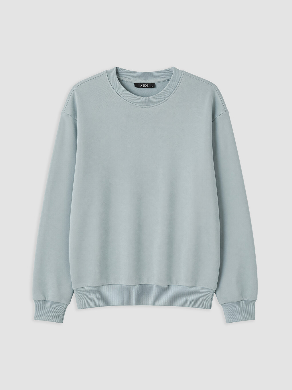 Crew Neck Men's Thick Sweatshirt-4