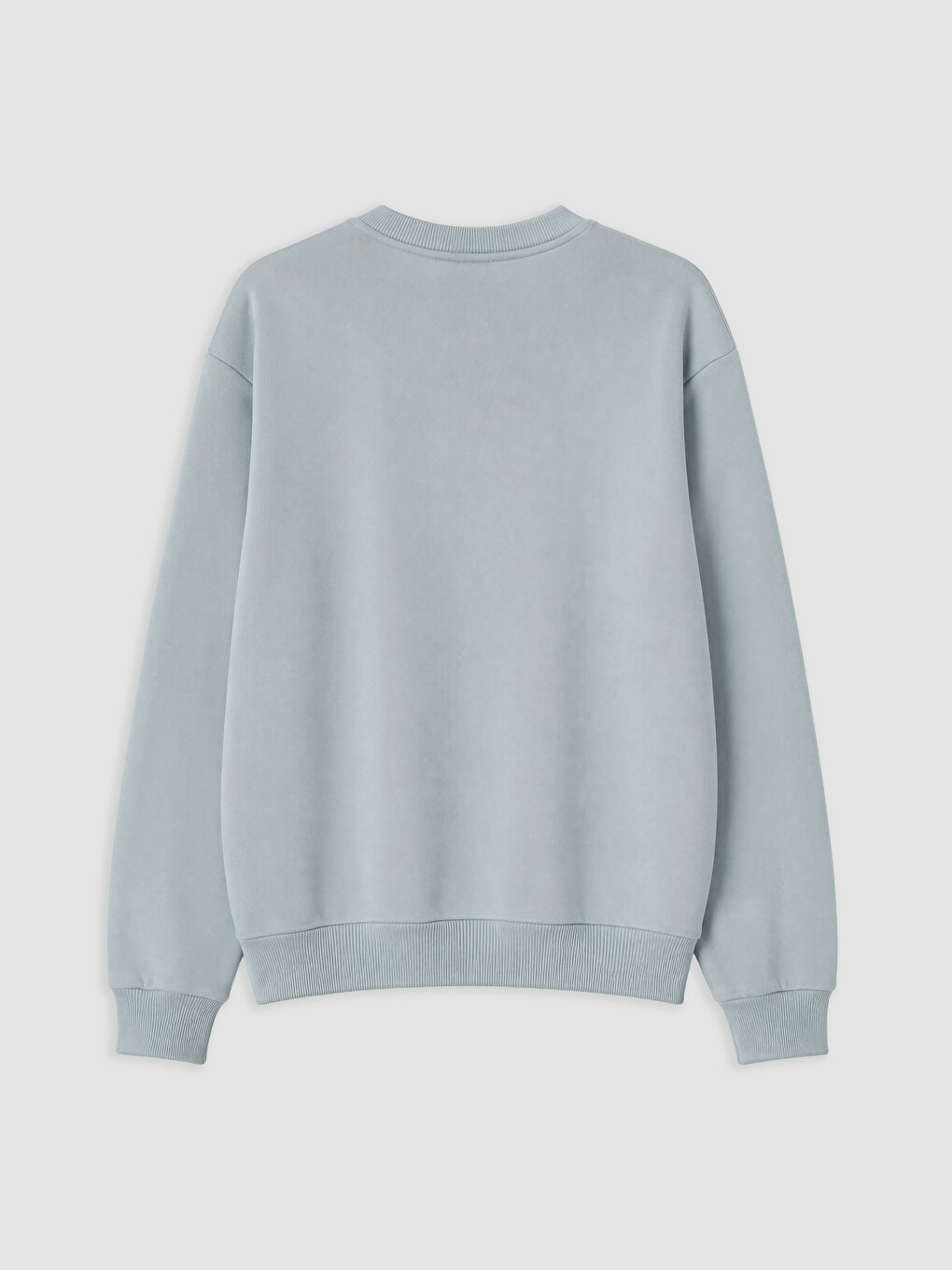 Crew Neck Men's Thick Sweatshirt-5