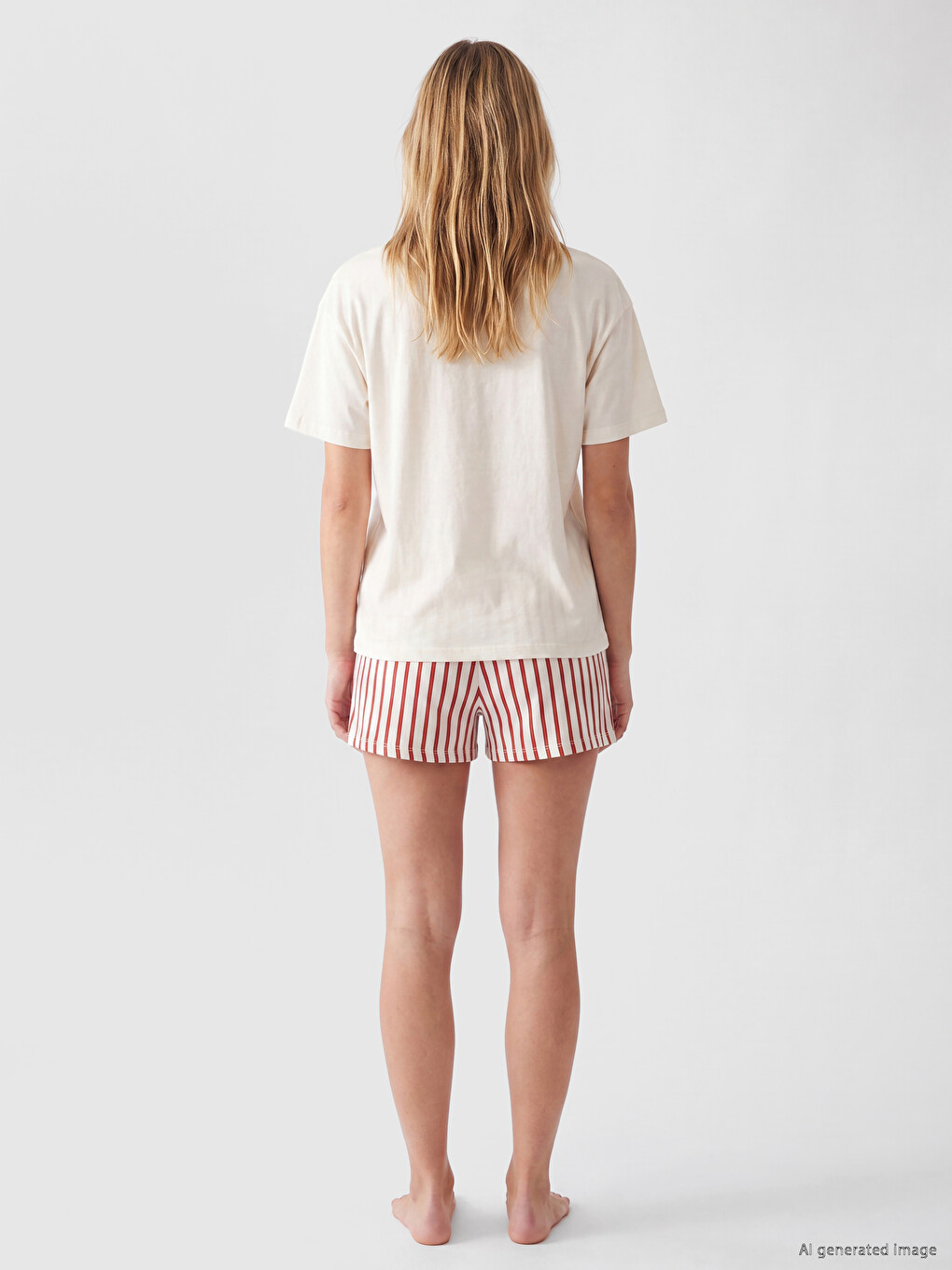 Printed Women's Shortie Pyjama Set-3