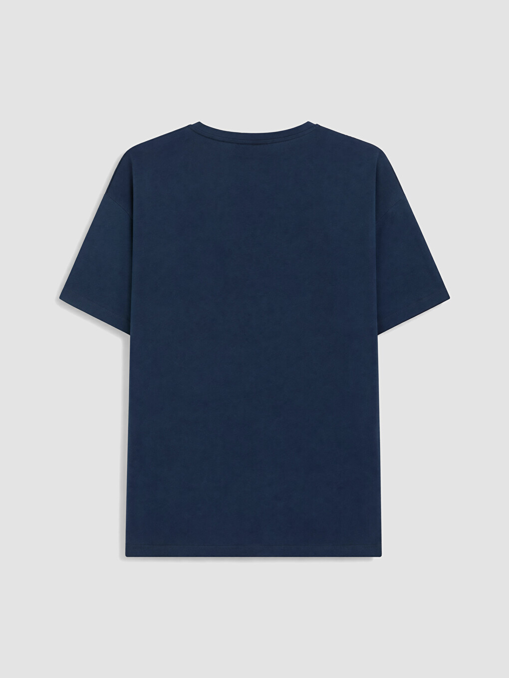 Lacivert %100 Pamuklu Kadın Kaprili Pijama Takımı-3