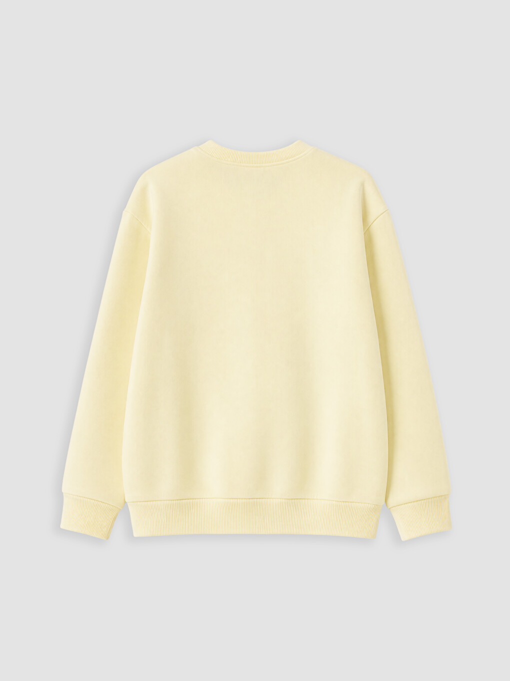 Sarı Kuromi Baskılı Kız Çocuk Kalın Sweatshirt-2