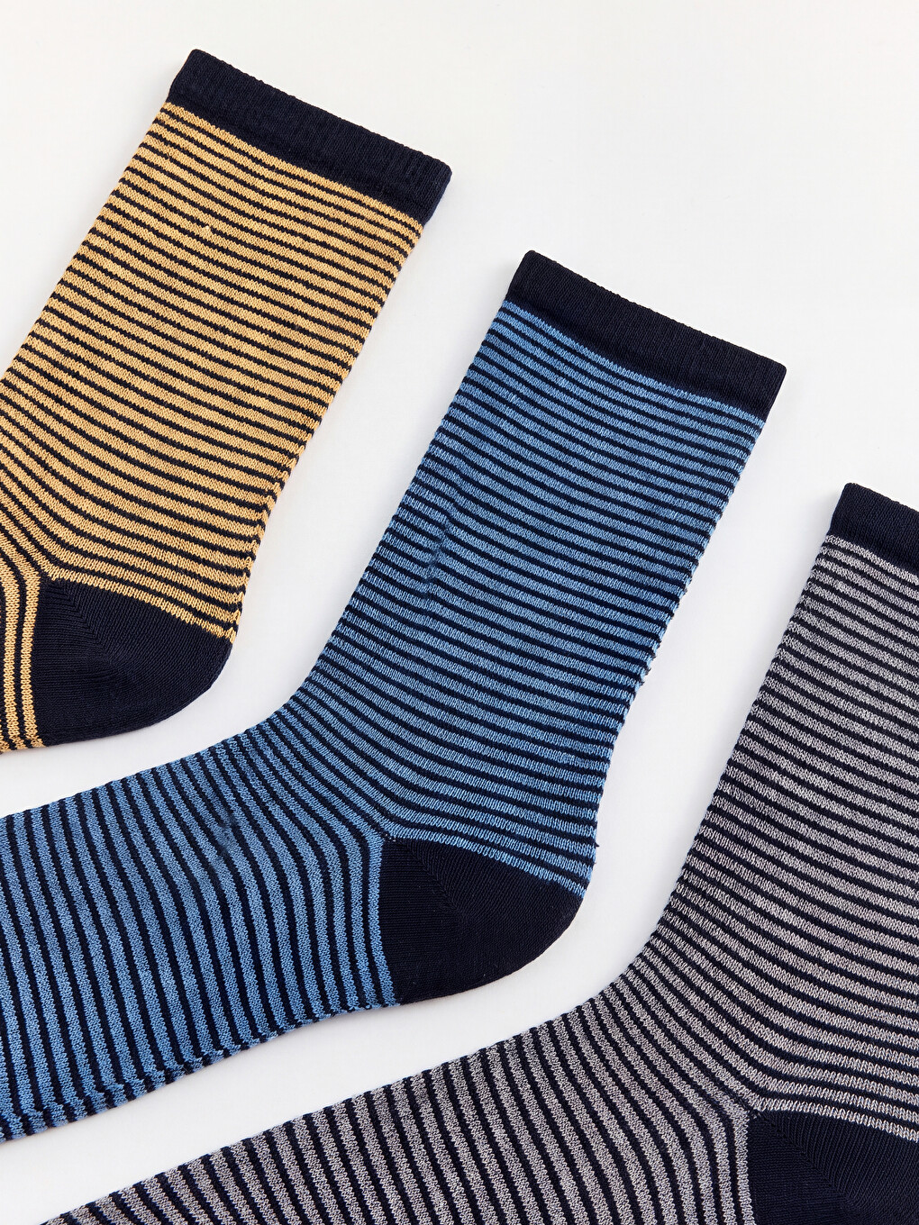 Boy Yellow Ankle Socks-1