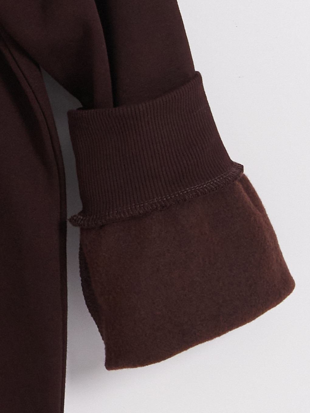 Mürdüm Polo Yaka Erkek Kalın Sweatshirt-7