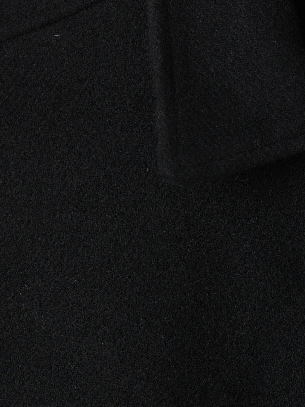 Pallto Me Prerje Të Rregullt Prej Filci Për Burra-7