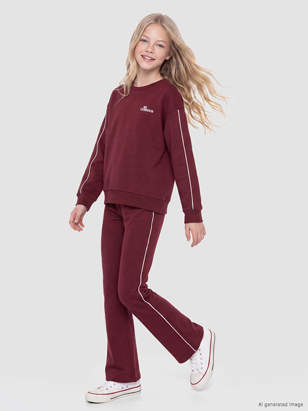 Printed Girls' Set-1