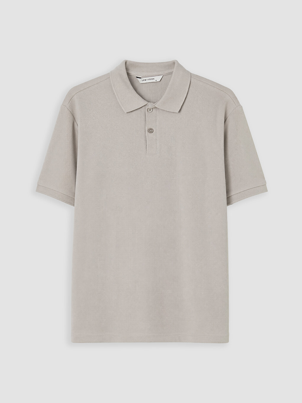 Bej Polo Yaka Erkek Tişört