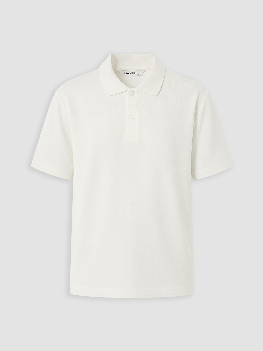 Ekru Polo Yaka Erkek Tişört