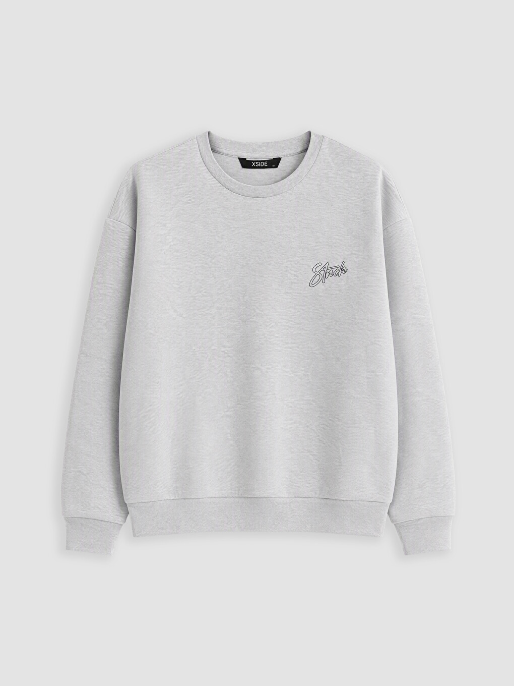 Crew Neck Printed Men's Sweatshirt-4