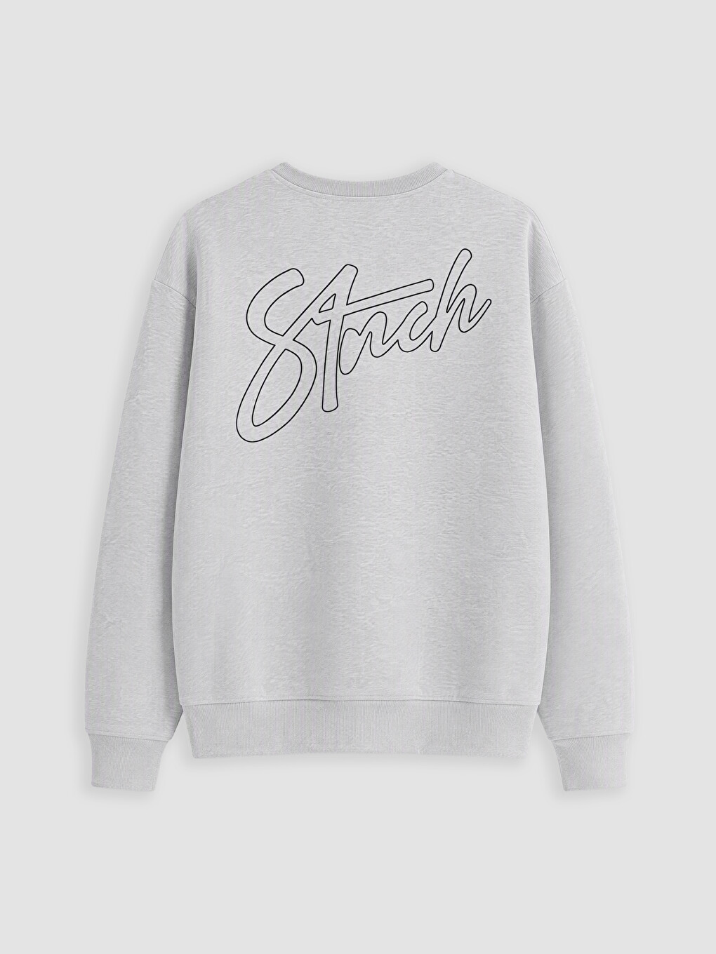 Crew Neck Printed Men's Sweatshirt-6