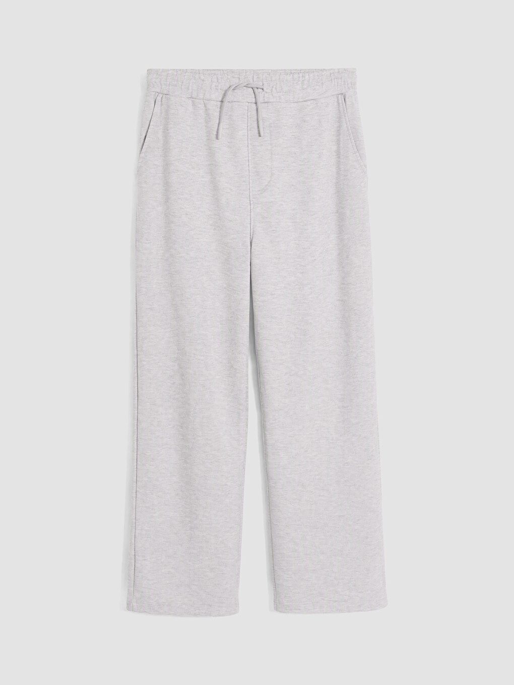 Gri Baggy Fit Erkek Eşofman Altı-4