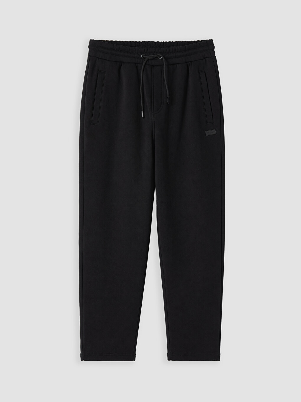 Siyah Regular Fit Erkek Eşofman Altı