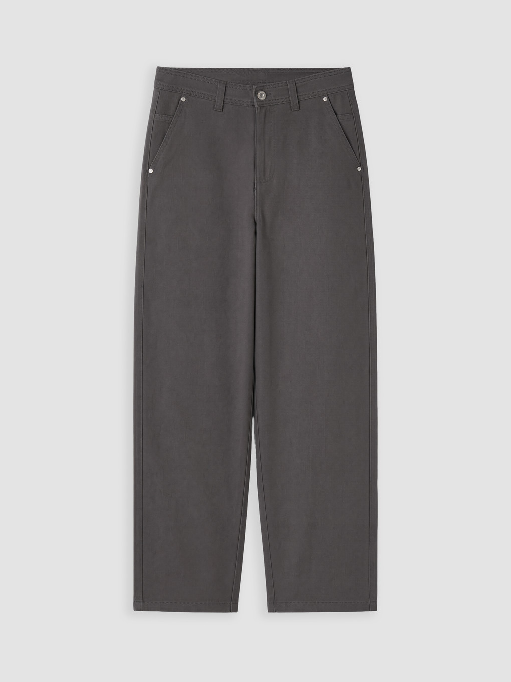 Pantaloni Gabardine Relaxed Fit Pentru Bărbați-4