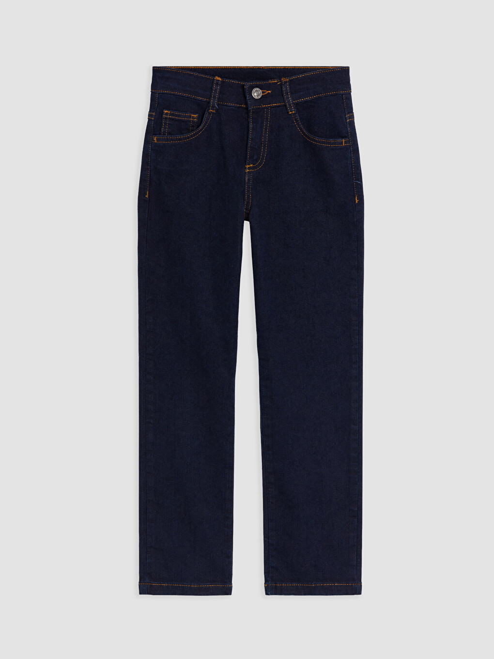 Siyah Slim Fit Erkek Çocuk Jean Pantolon